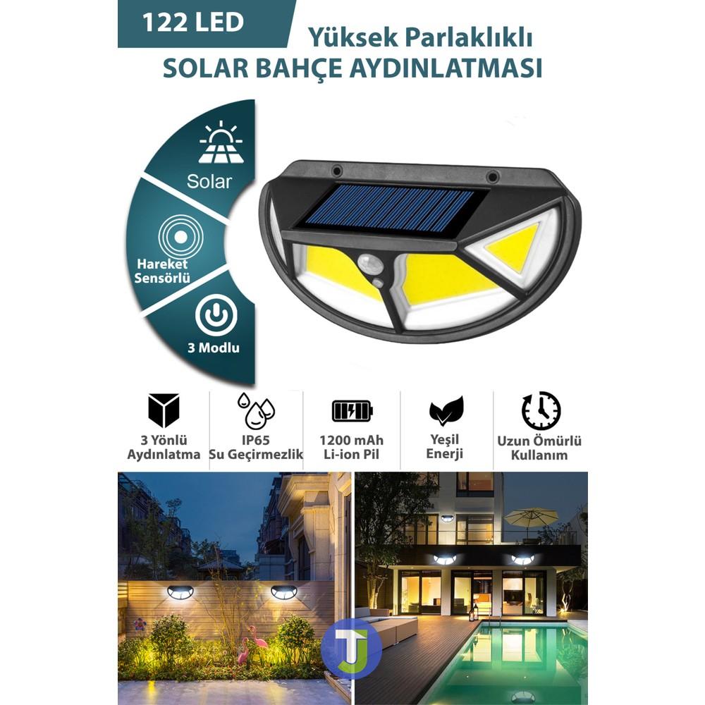 

Technojet Solar 122COB Led 3 Mode Gardening Solar Lamp With Motion Sensor