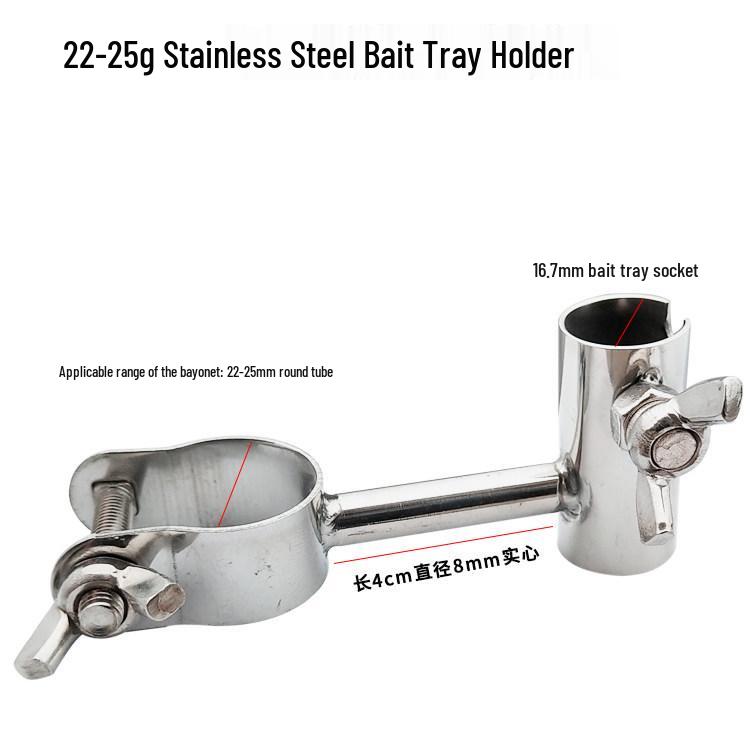 DIY Fishing Rod Stand & Live Stream Holder with Night Lamp, Bait Tray, and Fish Keeper