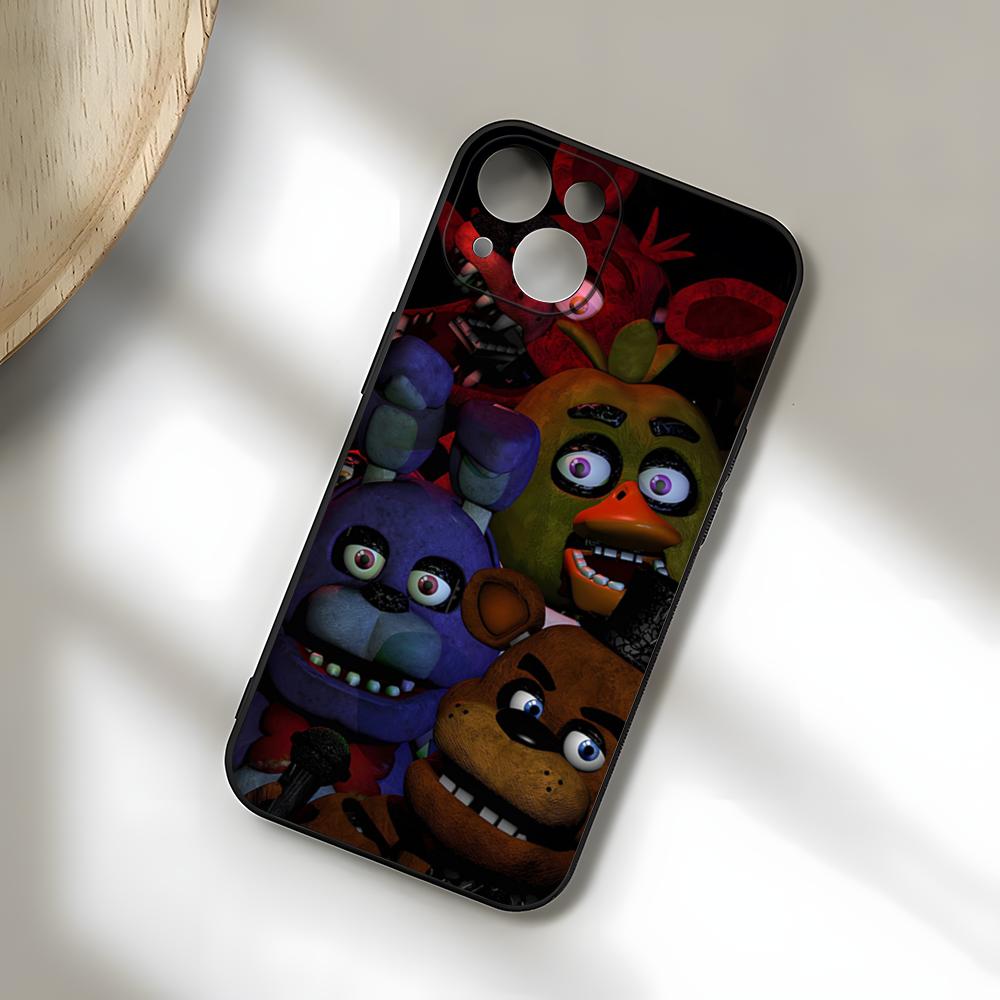 Five Nights At Freddys Game Phone Case For IPhone 17 Pro Max 15 Pro 16 14 Plus 12 13 Mini 11 Pro Shockproof Soft Cover