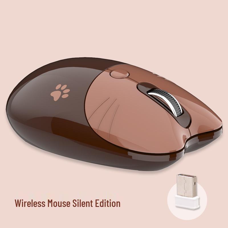 M3 Wireless Silent Mouse - Portable, Cute, and Stylish for Girls' Laptops and Office Use