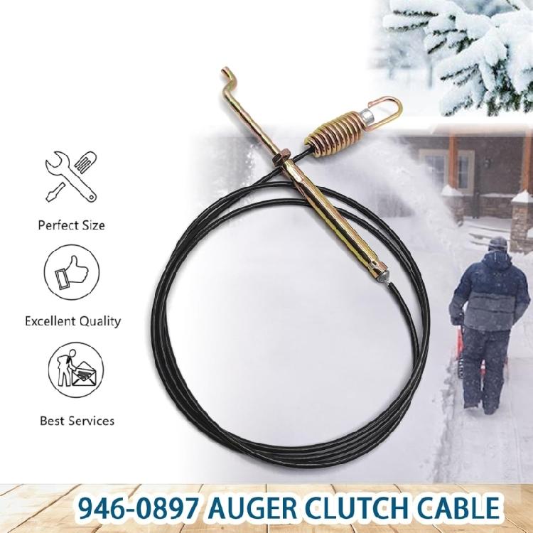 45Inch Snow Blower Clutch Cable Replacement Helical For 316E640F382 2 Stage Models 946-0897 946-0897A 746-0897 746-0897A
