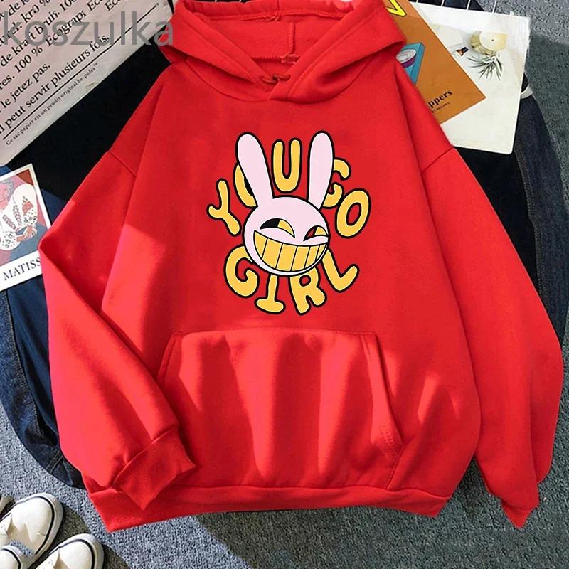 The Amazing Digital Circus Jax Hoodies Mode Frauen Harajuku Lustige Kawaii Hoodies Unisex Casual Vintage Pullover Sweatshirts