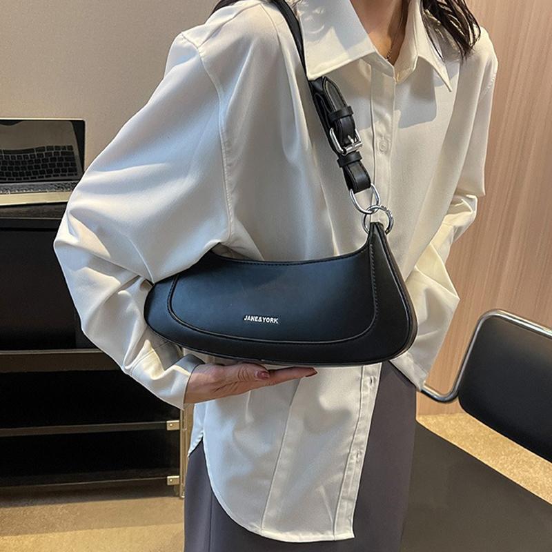 Genți de ultimă generație pentru femei 2024 stil nou, la modă și versatil, design de nișă, geantă mică cu un singur umăr, textură, geantă la modă pentru subsuoară