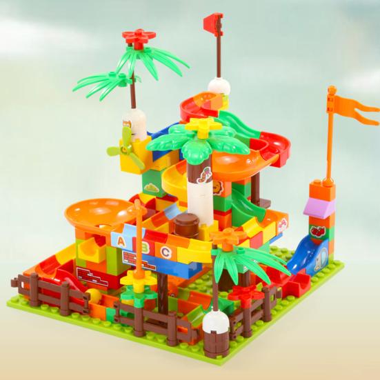 

caihezhi 159 шт./компл. детские шарики-слайды строительные блоки комплект DIY разнообразные игрушки для мальчиков и девочек