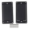 Yibuy Black Double Coil Sealed Humbucker Pickup Set for Electric Guitar