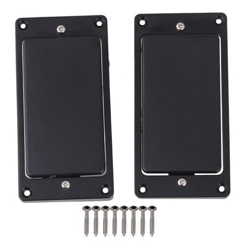 Yibuy Black Double Coil Sealed Humbucker Pickup Set for Electric Guitar