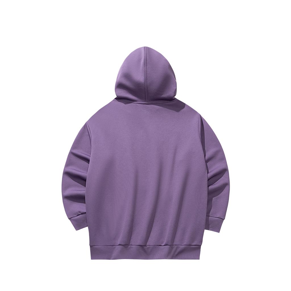 Men's ANTA KAI Sweatshirts Unisex Plum Blossom Purple-4 Hooded (Non-detachable) Moderate