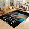 Customizable Non-Slip Silicone Area Mat with Photo & Text - Soft, Durable, Washable - Perfect for Living Room, Bedroom, Kitchen,