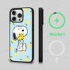Cartoon Lovely S-Snoopies Phone Case Magnetic Case For iPhone 16 14 13 12 11 15 Pro Max Plus For Magsafe Wireless Charge Cover