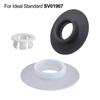 Compatible Plumbing Seal Part Silicone Gasket Leak Prevention Toilet Flush Valve Washer Easy Installation Efficient Flush System