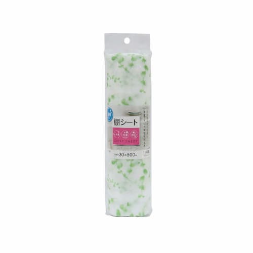 Towa Sangyo Deodorizing Shelf Sheet, Eucalyptus Green, Approx. 30 X 500cm, 573122