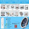Modern Ceiling Fan with Lights and Remote Silent Ceiling Fan for Bedroom Kids Room and Living Room