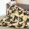 P-chan Ryoga Lost Pig Ranma 1⁄2 Adventure Comedy Blanket Super Soft Throw Blanket for Sofa Bedding Travel Throws Bedspread Quilt