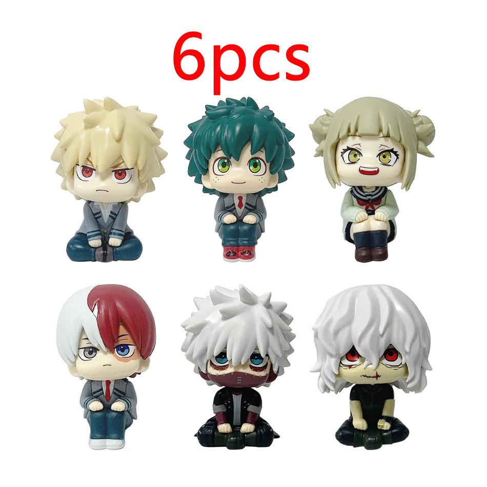 My Hero Academia Midoriya Izuku Anime Figura Boku No Hero Academia Bakugo Katsuki/Todoroki Shoto Action Figure Brinquedos Gifts