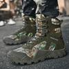 New Large Size Outdoor Hiking Tactical Boots Training Field Training Military Boots Hiking Shoes High Quality