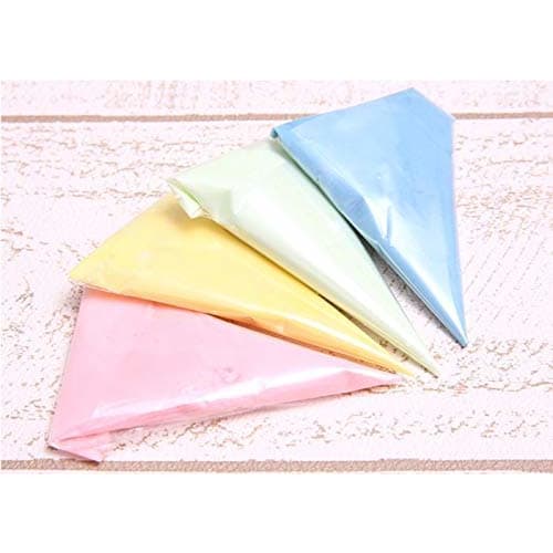 Icing Cookie Cornets, Confectionery Use, OPP Triangular Sheets (25 Microns), 200x200mm (100 Sheets)