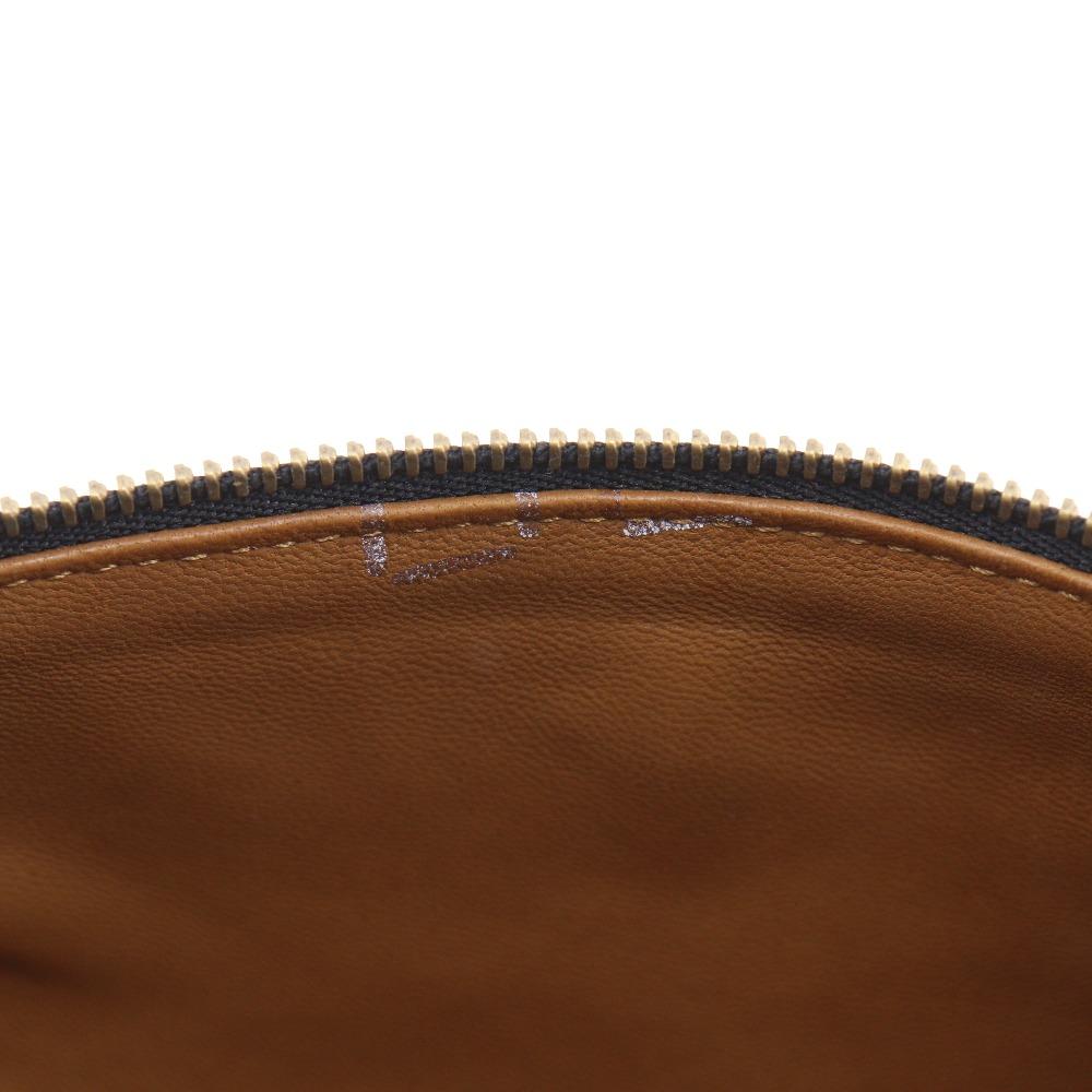 DELVAUX Tote Bag By color Brown leather Women Used