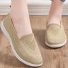 Women Old Beijing Cloth Shoes Soft Sole Casual Flat Shoes Comfort Mom Shoes