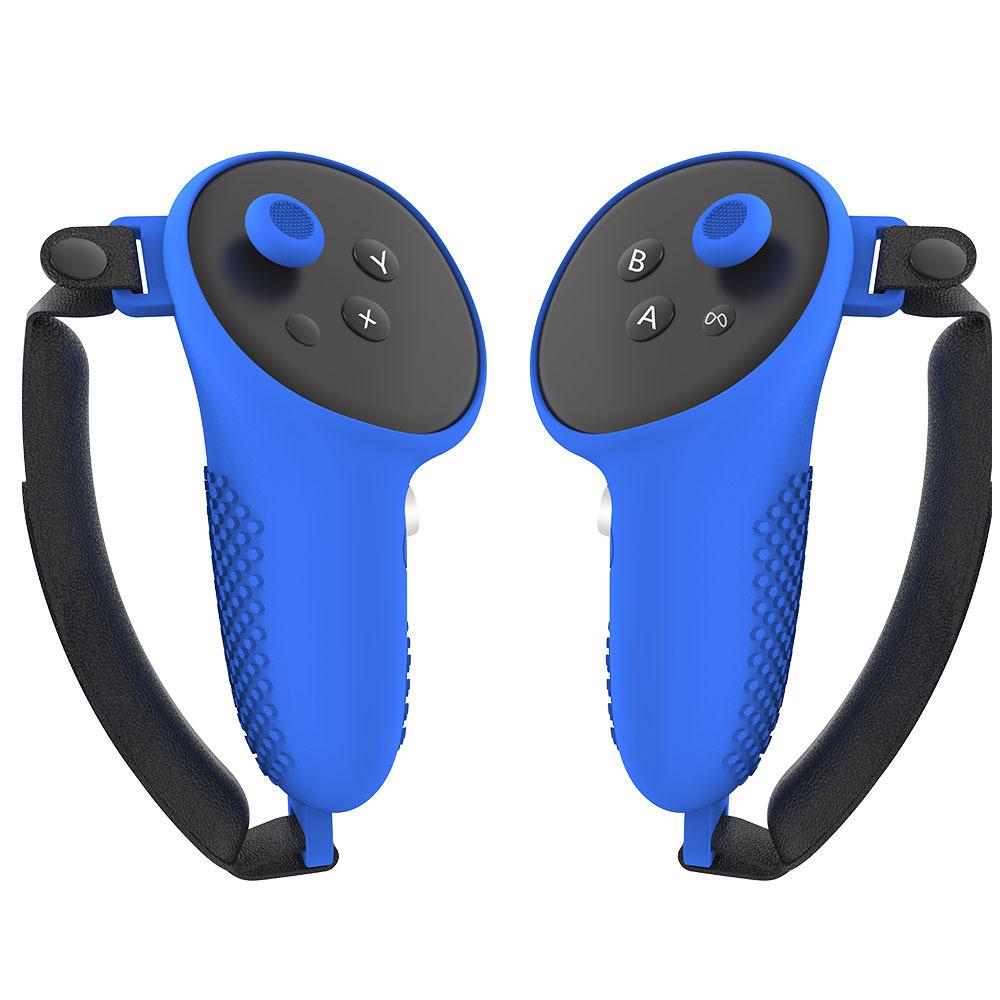 VR Zubehör Schutzhülle für Meta Oculus Quest 3 VR Touch Controller Silikonhülle Skin Griff