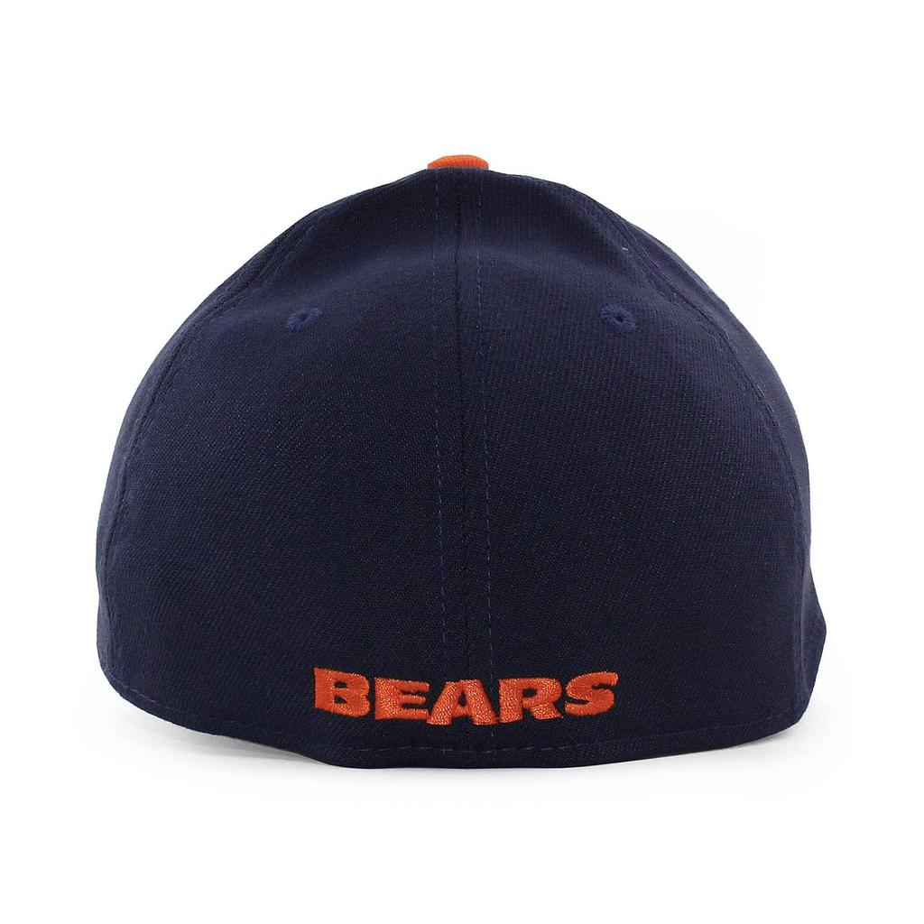[New Era] Chicago Bears 39THIRTY [NFL BEAR HEAD TEAM CLASSIC FLEX FIT CAP] CHICAGO BEARS American Football Hat Stretch Fit 3930 (SM (approx.