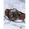 AVI-8 P-51 Mustang Blakeslee Chronograph Bronze Oak Quartz AV-4077-02 Men's Watch