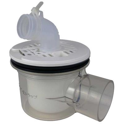 Sifão horizontal Kakudai para máquina de lavar roupa, branco, 426-144-W