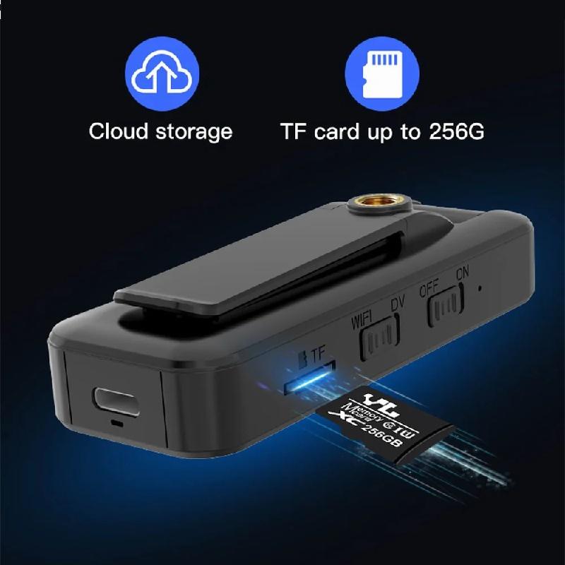 WiFi Hotspot Camera, Portable Digital Video Recorder, High-Definition Night Vision Law Enforcement Recorder