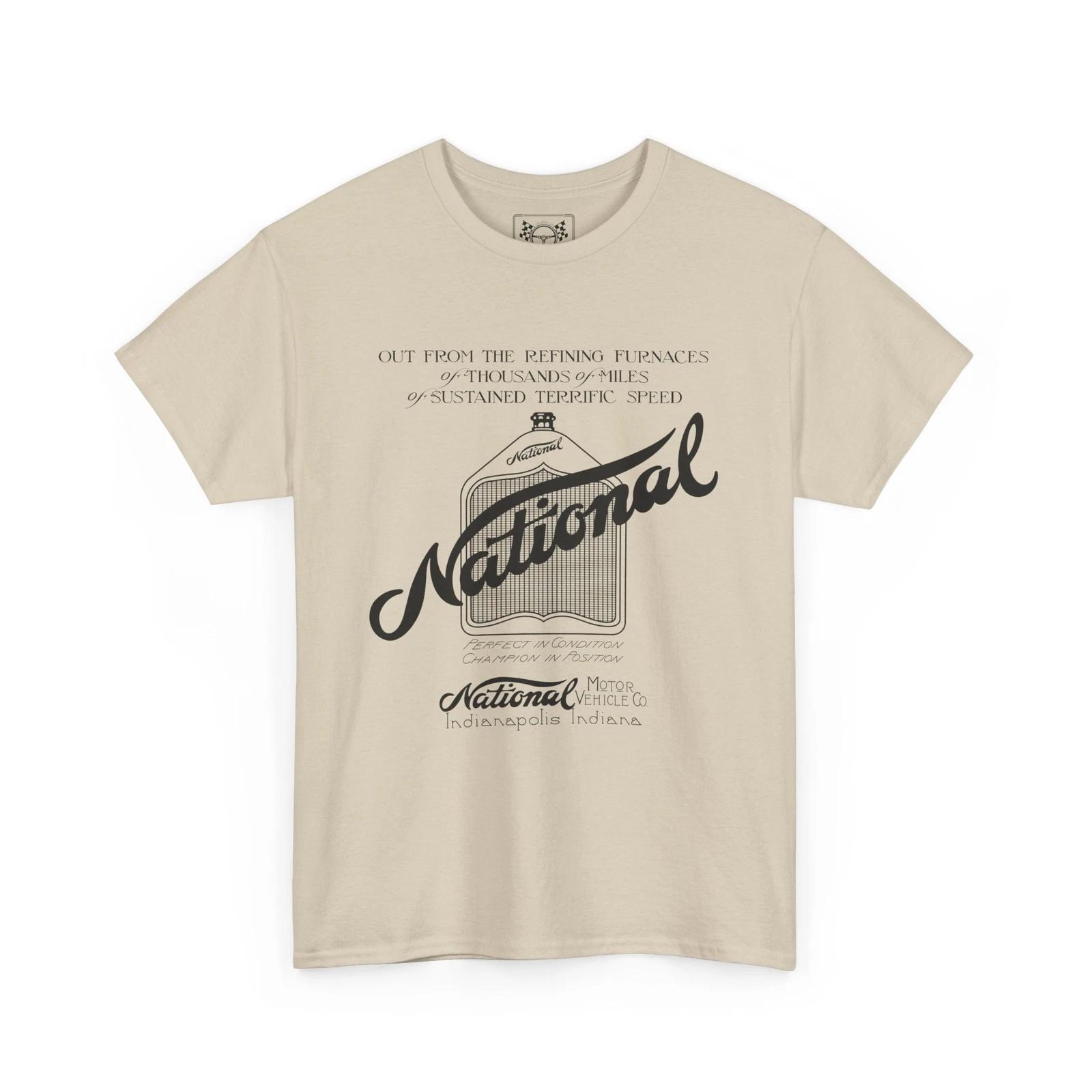 National Motor Car T-Shirt - 1912 Indy 500 Winner Tee - Indianapolis Fans Gift 3XL