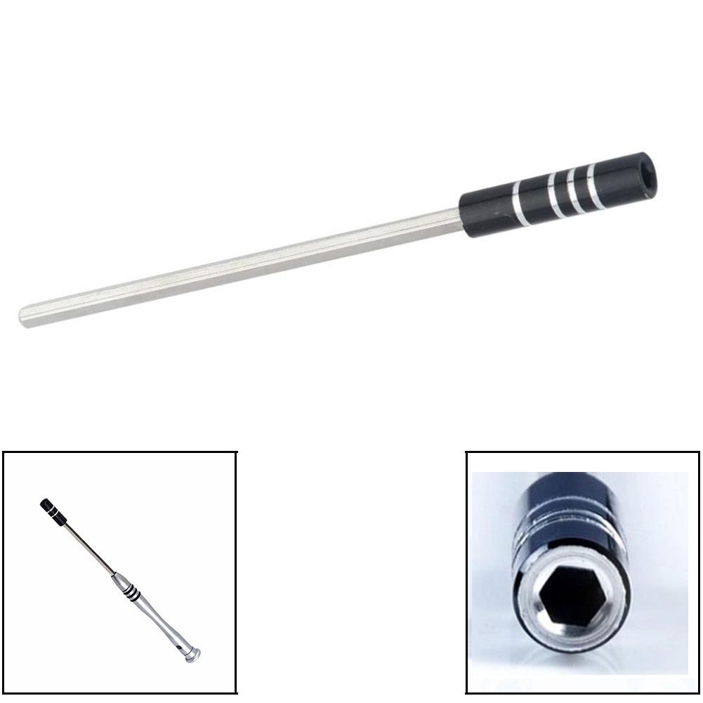 

Metal Extension Shaft 123mm Steel Black For 4mm 1/8 Hex Bits Hex Socket Adapter Screwdriver Bit Holder Magnetic Shaft Extension China Mainland