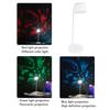 Projection Lamp Rechargeable Eye Caring Stylish Look Dimmable Gooseneck Table Lamp for Reading Living Room Bedroom