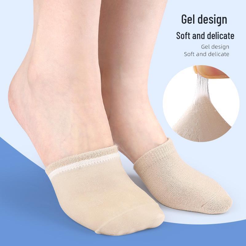 Soft Elastic Gel Forefoot Half Socks for Spring, Autumn & Winter