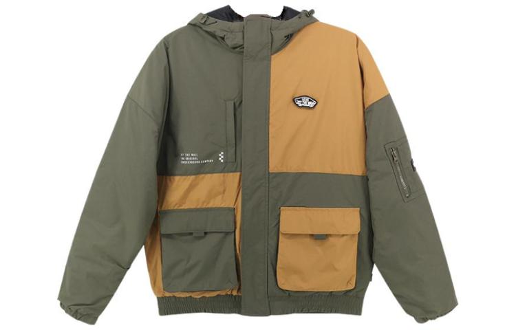 Vans Jackets Men s Green Hooded Thickened Workwear VN0A7YJ7KCZ XL
