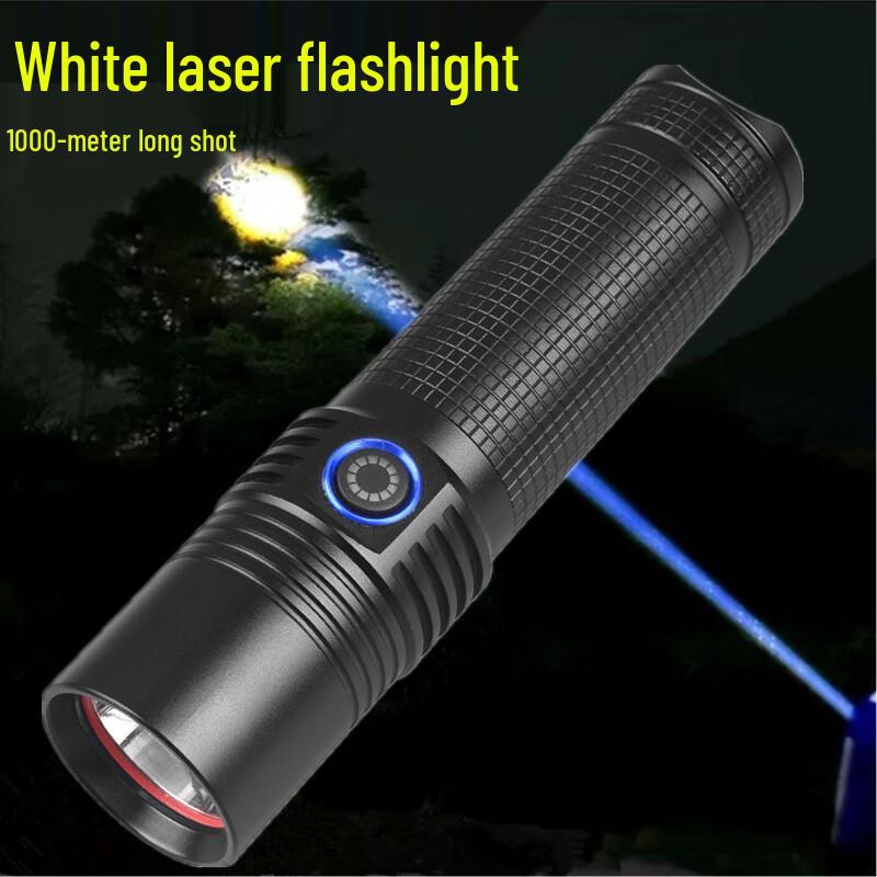 P50 Laser Strong Light USB Rechargeable Flashlight