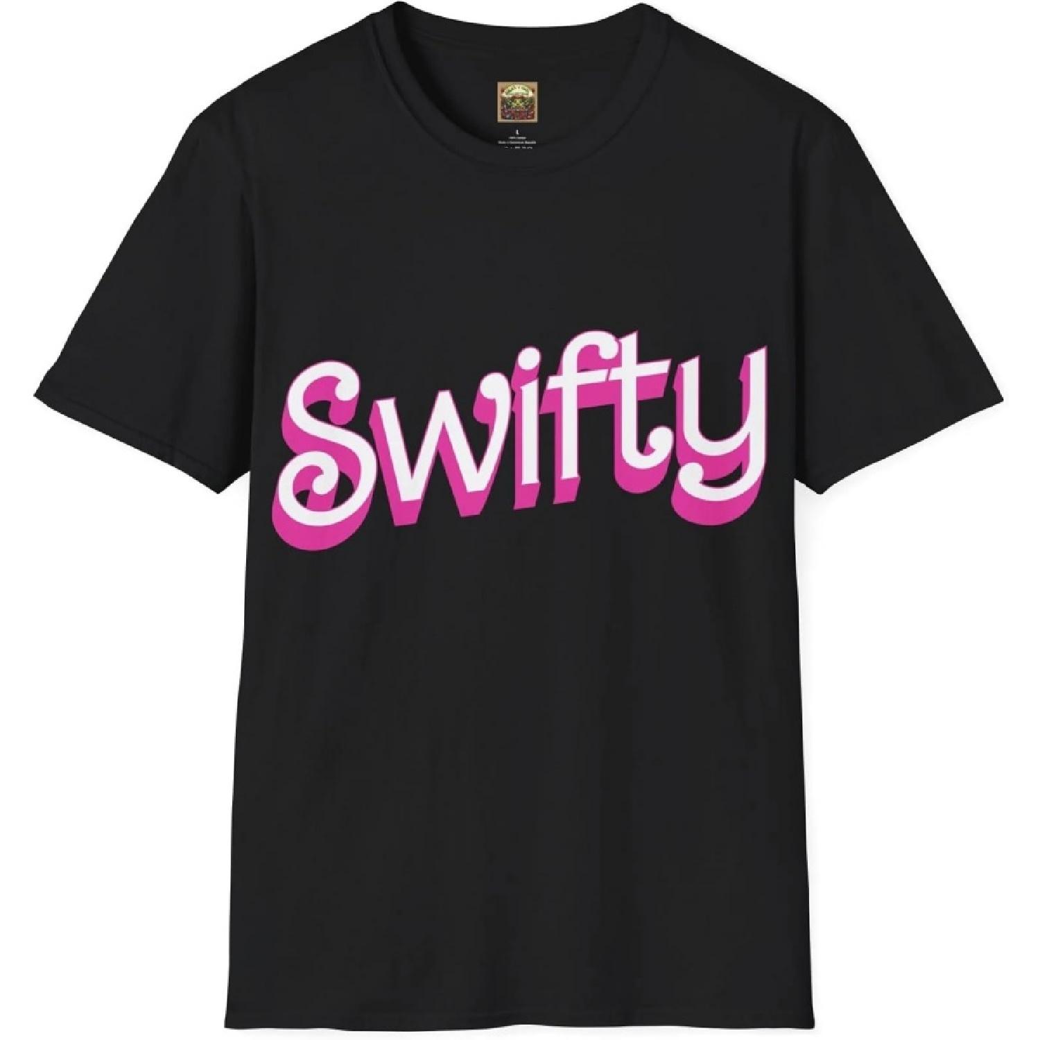 

Рубашка Swifty - Стильная футболка для любителей скорости, геймеров и поклонников Swift S чёрный