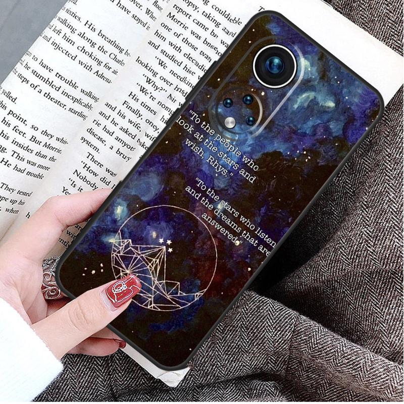 A Court Of Mist And Fury Case For Honor Magic 5 Lite 6 Pro 50 70 90 Honor X8b X9b X6 X7 X8 X9 X6a X7a X8a X9a Cover