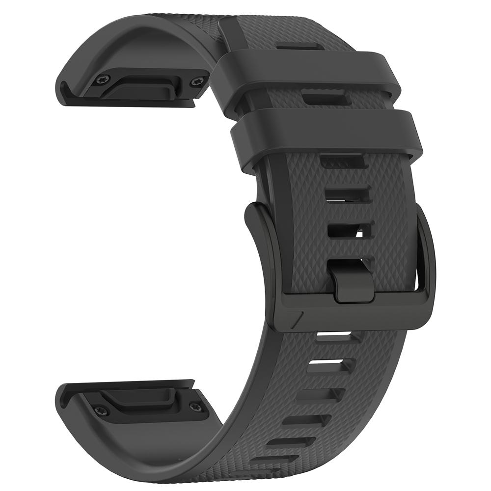 QuickFit 22mm 26mm Silicone Strap for Garmin Fenix 8pro 7 7X E 6X 6 Pro 5 5X Plus Epix/Enduro/Descent Mk2i/Instinct 3 Watchbands