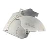 Compact Inch & Metric Bridge Cam Gage Test Ulnar Welding Inspection Gauge Stainless Steel for Welded Surfaces & Joints