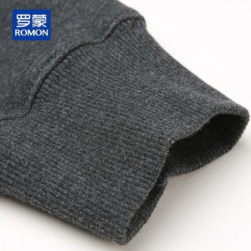 ROMON Men's Loose-Fit Hooded Zipper Sweatshirt Jacket