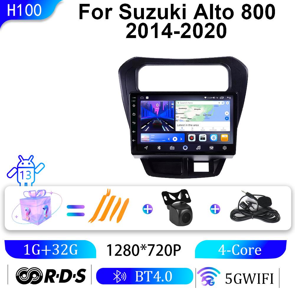 

Suzuki Alto 2014-2020 Android GPS-навигатор и камера заднего вида 9 inches