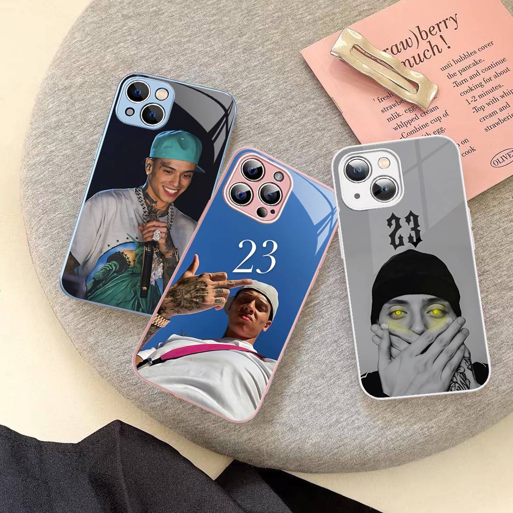 Popular C-Central Singer C-Cee Music For IPhone 14 13 12 Mini 11 Pro XS Max X XR 14 Plus Tempered Glass Cover