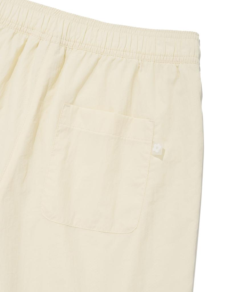 Wacky Willy Women'S Nylon Elastic Shorts Cream