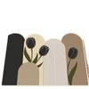 Diatom Mud Mat Simple Flower Water-absorbent Quick-drying Bathroom Mat Household Dirty and Wear-resistant Toilet Mat