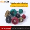 Double-Layer Thickened Nylon Scouring Pad Grinding Head for Electric Tools