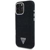 Guess Denim Triangle Logo MagSafe Case for iPhone 16 Pro Black