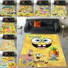 3D S-SpongeBob Patrick Star Cartoon Carpet Rug for Playroom Bedroom Living Room Sofa Home Decor,kids Area Rug Non-slip Floor Mat