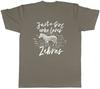Just a Girl Who Loves Zebras Unisexs TShirt Wildlife Safari Animal Tee Gift