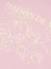 LA MAISON STUDIO Unisex Rose Embossed Blur Regular Fit Sweatshirt Pink (Fcf1Ts328M)