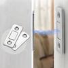 2 Pairs Magnetic Cabinet Catche Ultra Thin Door Strong Magnets Stopper Invisible Adhesive Drawer Magnet Lock For Kitchen Closet