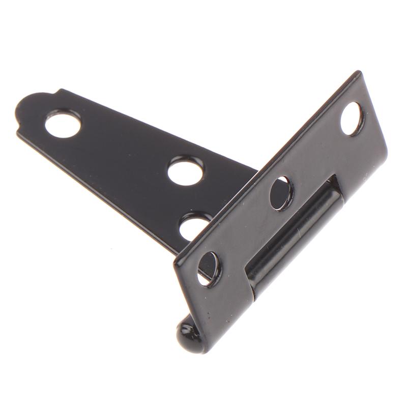 Černá barva Trojúhelník ve tvaru T Závěsová skříňka Přístřešek na dřevěné dveře Závěsy na vrata Hardware