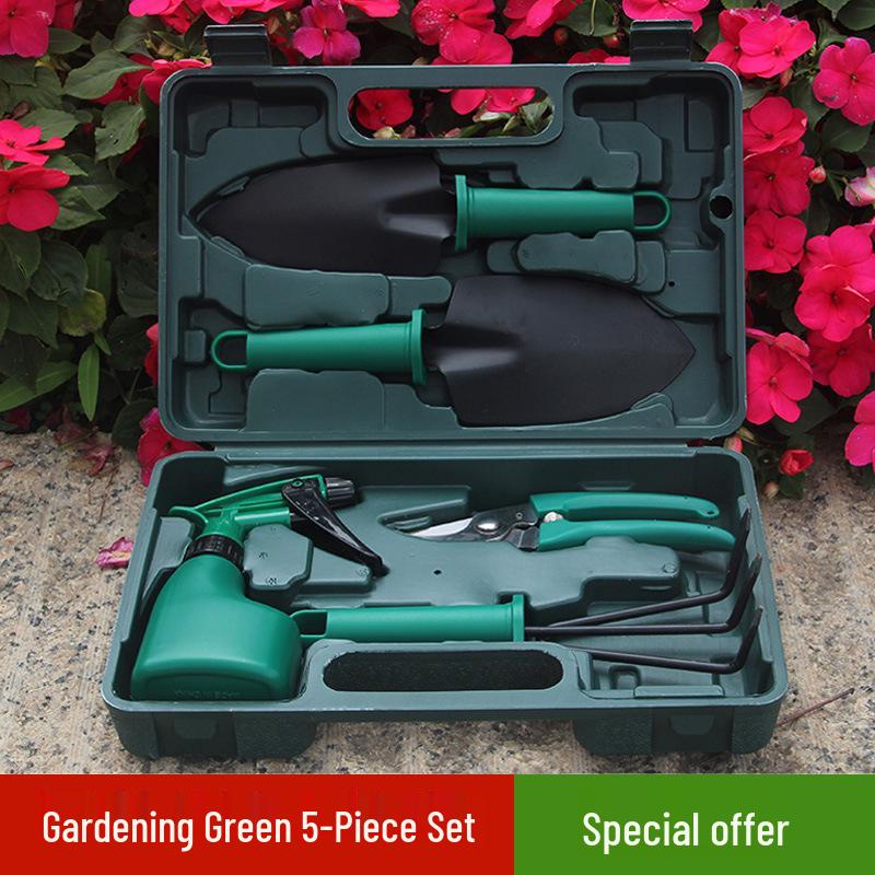 Three-Piece Gardening Tool Set: Mini Shovel Kit for Planting, Bonsai, and Potted Flowers